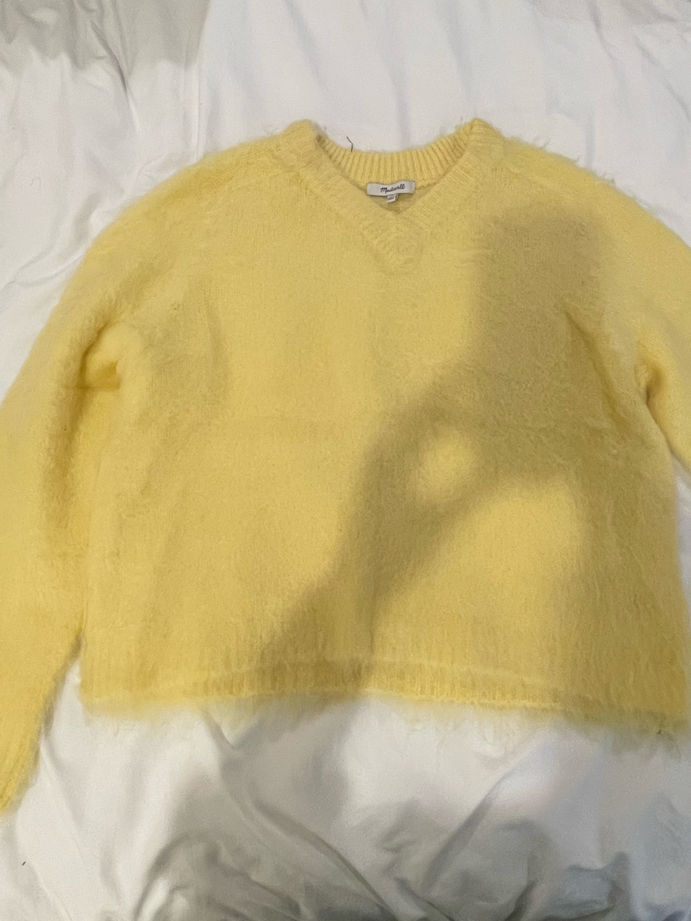Madewell Brushed Alpaca Blend Sweater - Picture 4 of 10